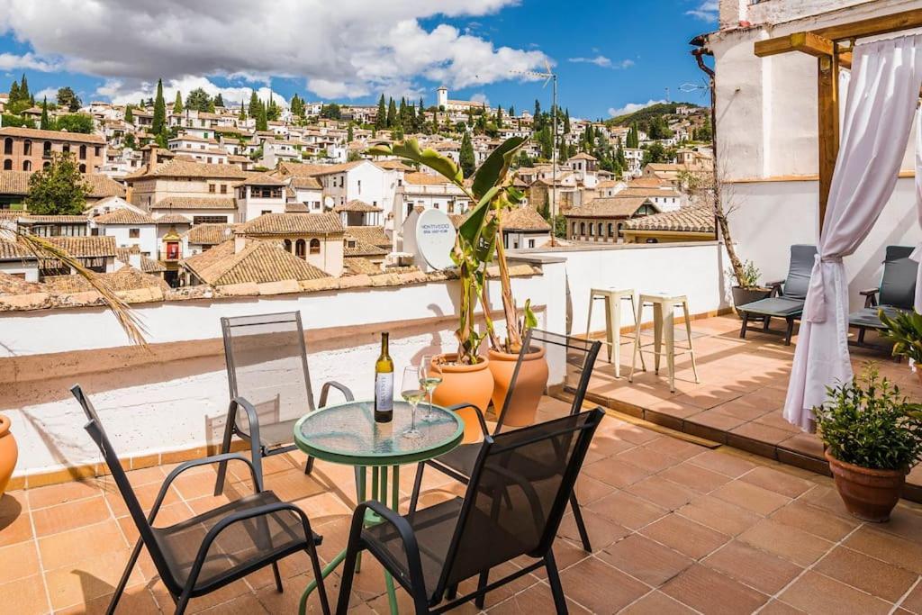 Cosy Loft With Amazing Terrace & Spectacular Views Leilighet Granada Eksteriør bilde