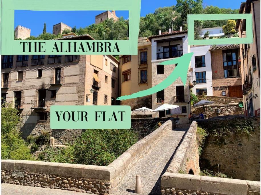 Cosy Loft With Amazing Terrace & Spectacular Views Leilighet Granada Eksteriør bilde